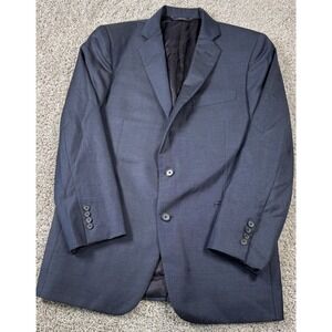 Brooks Brothers 1818 Regent Blazer Vitale Barberis Canonico Italy Navy Men's 41R